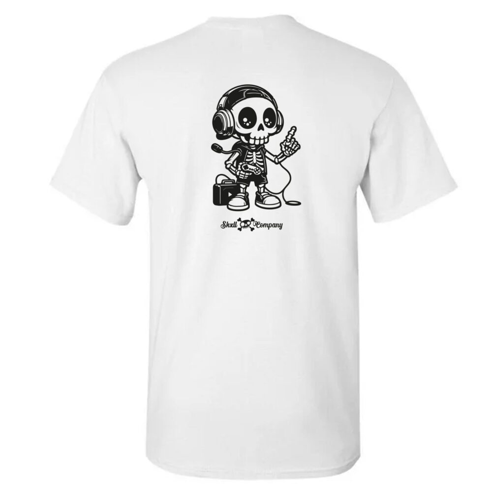 Polera "Gamer" – Línea Outlined de Skull Company